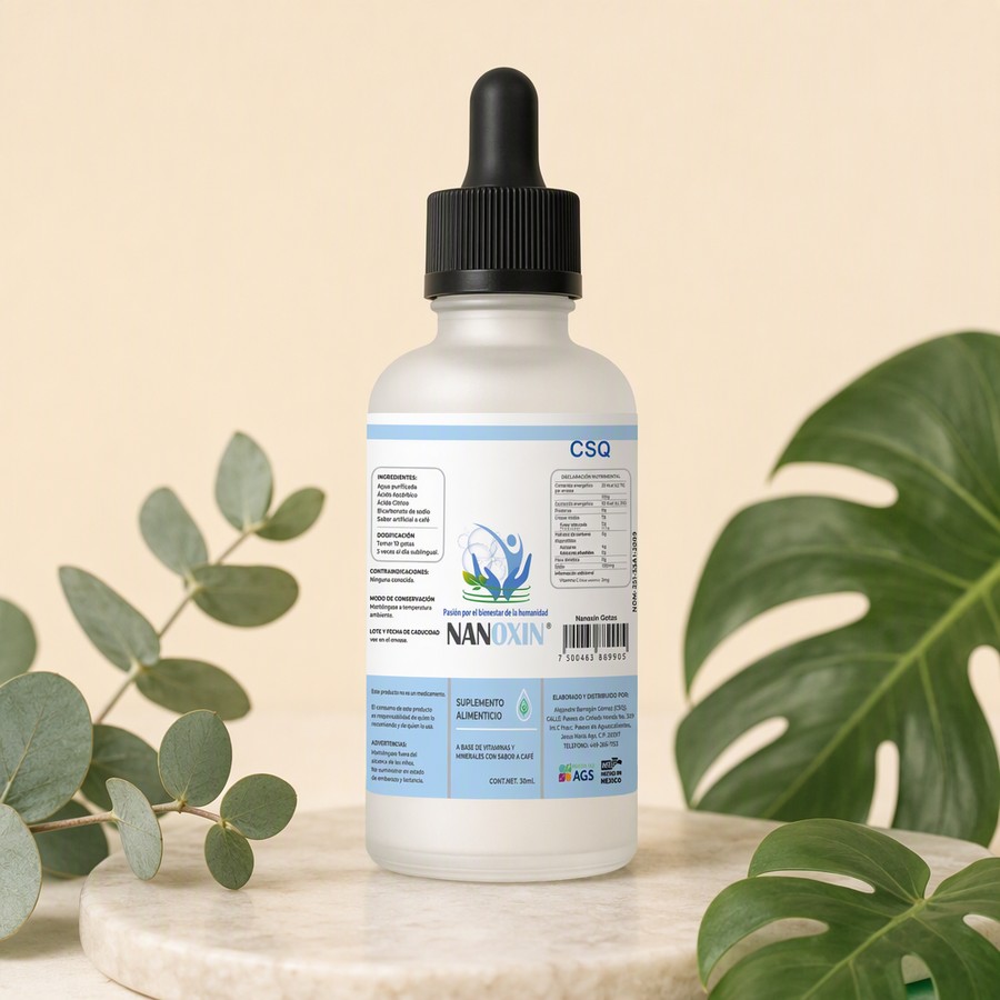 Frasco gotero Nanoxin 30 ml